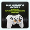 Nexus Wireless Controller for PC | Dual Vibration, Sensitive Triggers, Fast Response | Powered by 2 AAA Batteries