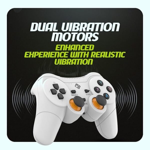 Nexus Wireless Controller for PC | Dual Vibration, Sensitive Triggers, Fast Response | Powered by 2 AAA Batteries