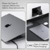 KARWAN 65W GaN Charger with Cable Multi Port Adapter Compatible with Laptops (Dell,HP,ASUS,Samsung) MacBook,iPhone, Android Smartphone